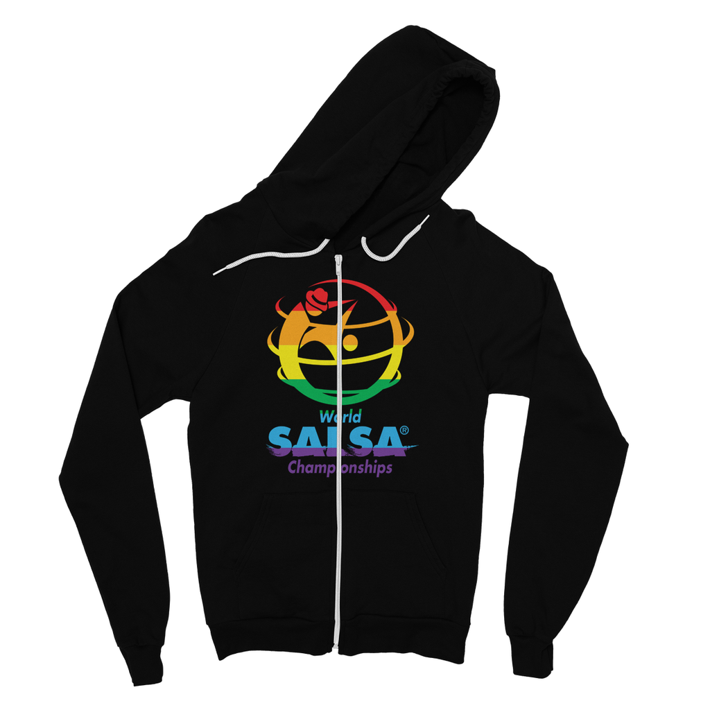 Fine Jersey Zip Hoodie - World Salsa Championships