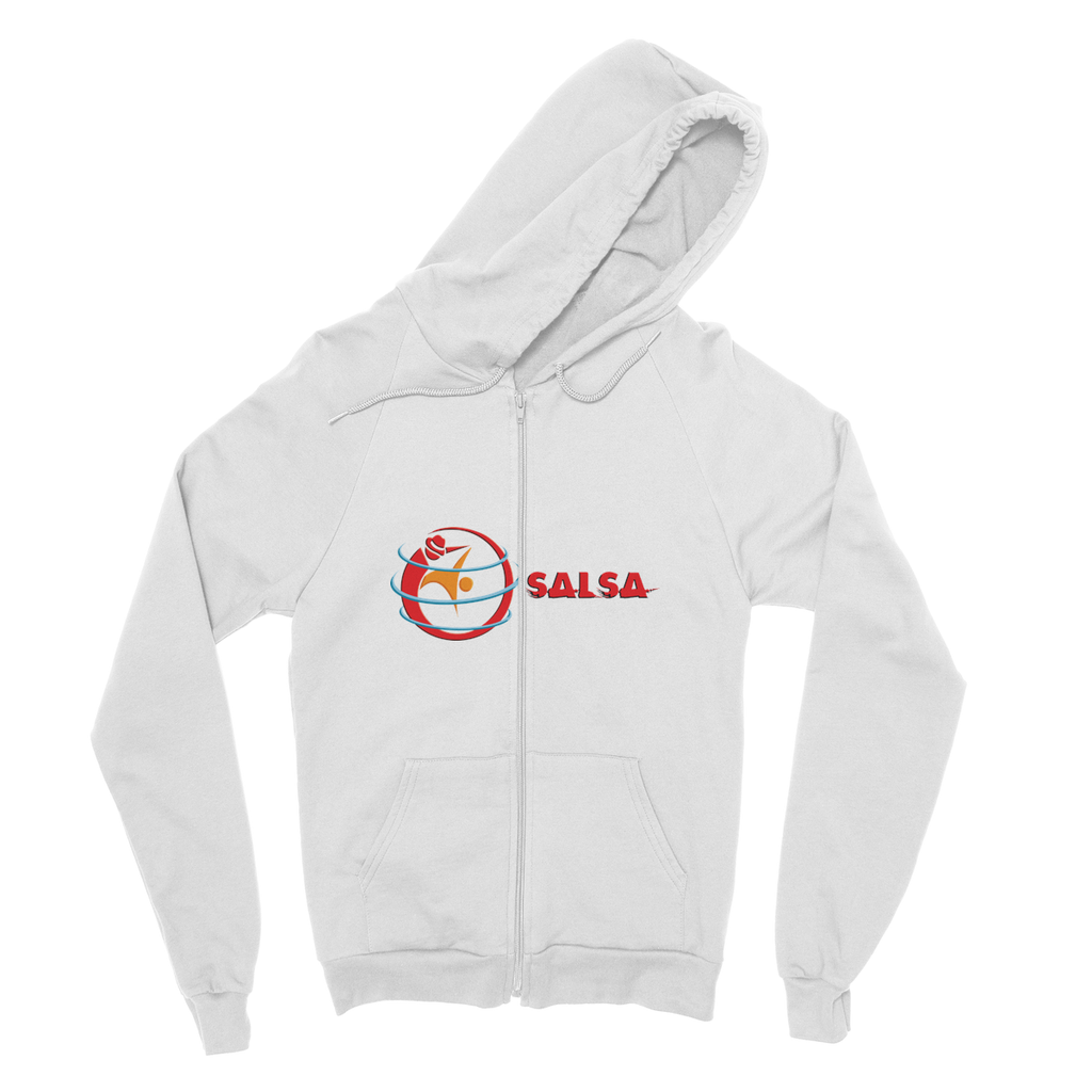 Fine Jersey Zip Hoodie - World Salsa Championships