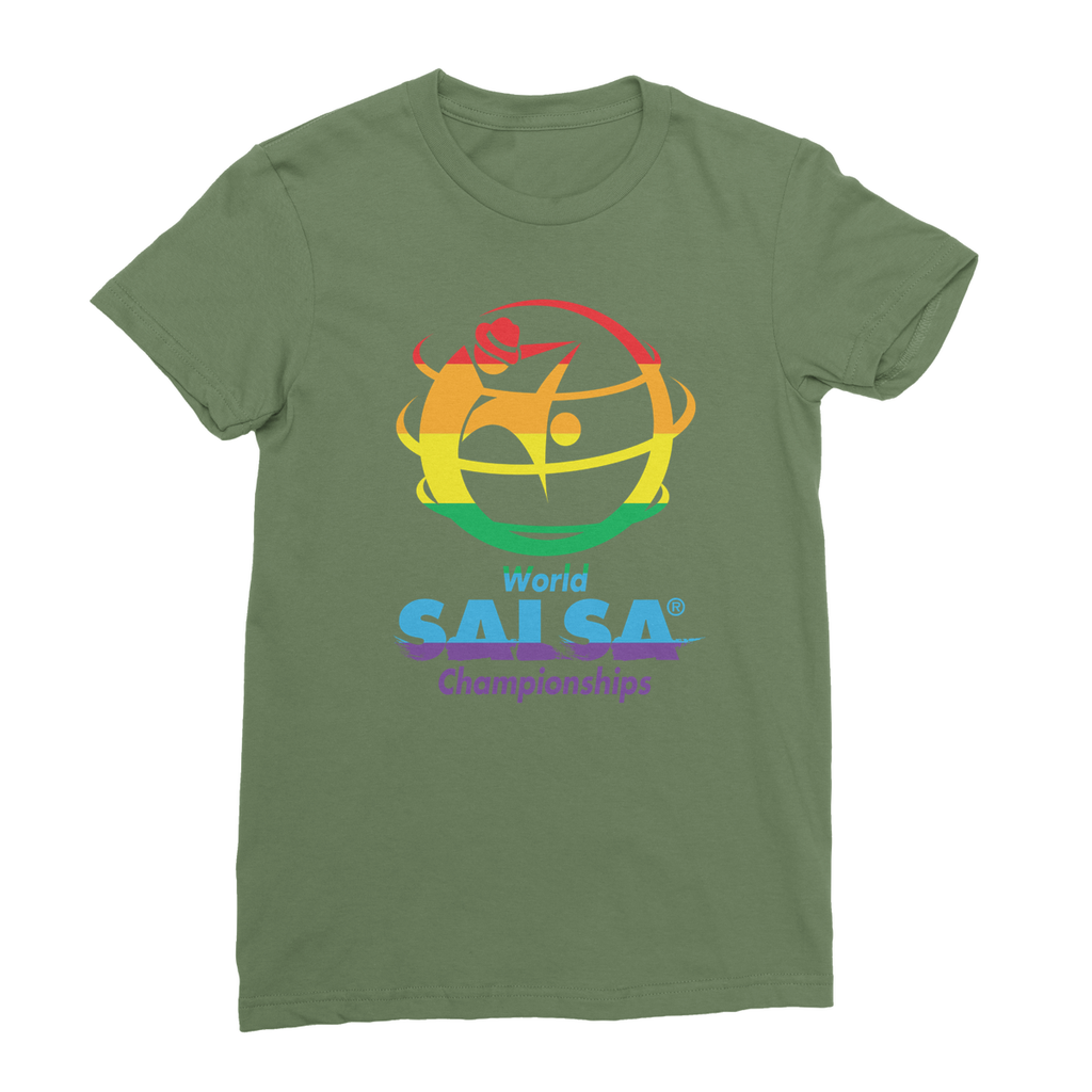 Women's Fine Jersey T-Shirt - World Salsa Championships