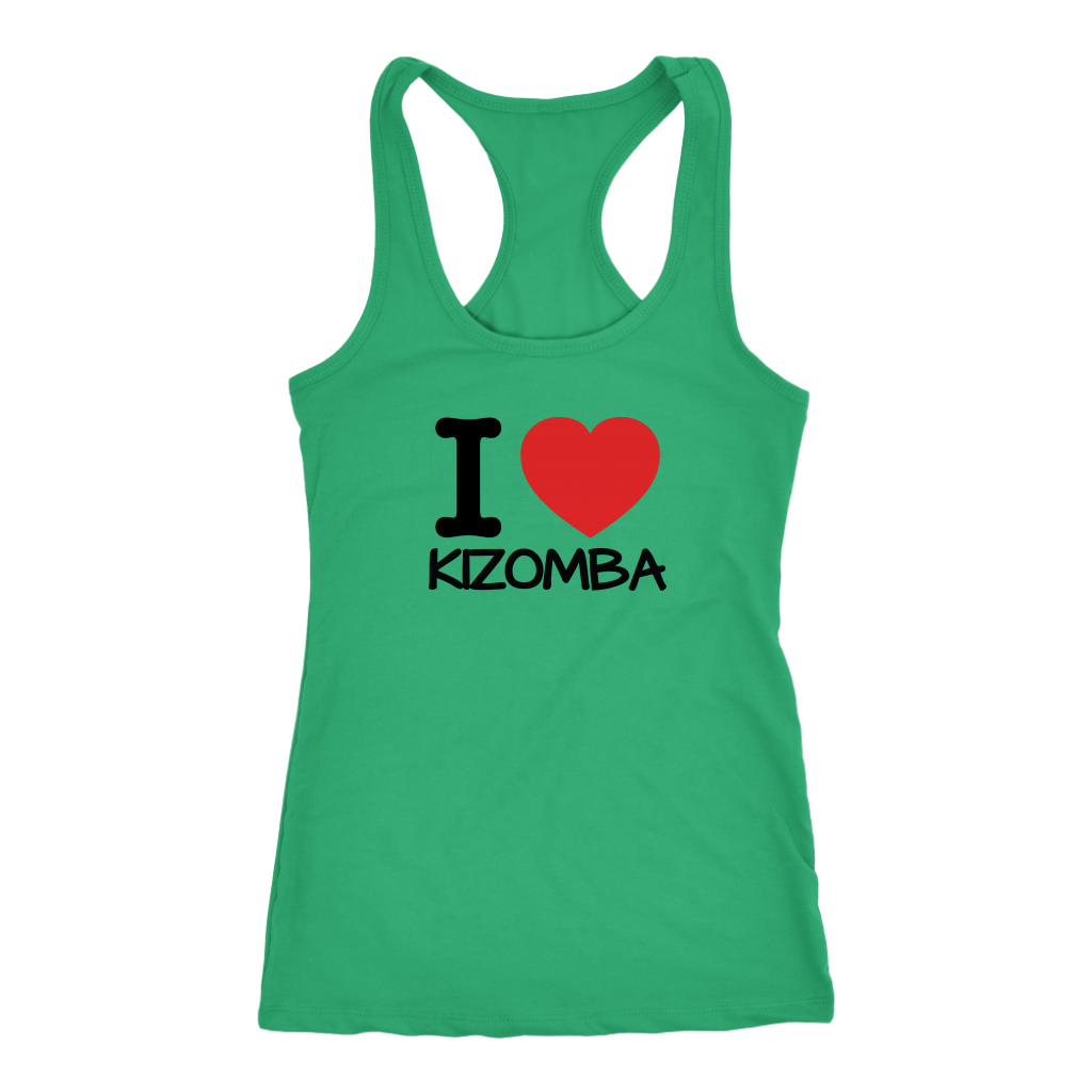 I love KIZOMBA Dancer Tank Top - World Salsa Championships