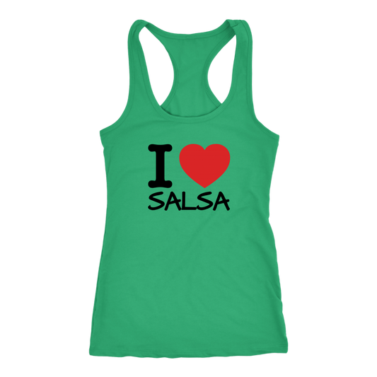 I love Salsa Dancer Tank Top - World Salsa Championships