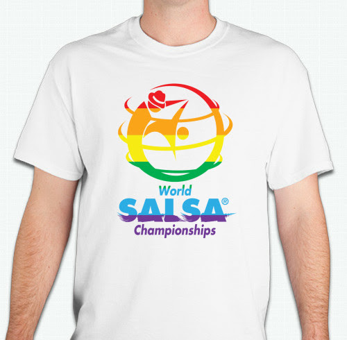 WSC Rainbow T-Shirt - World Salsa Championships
